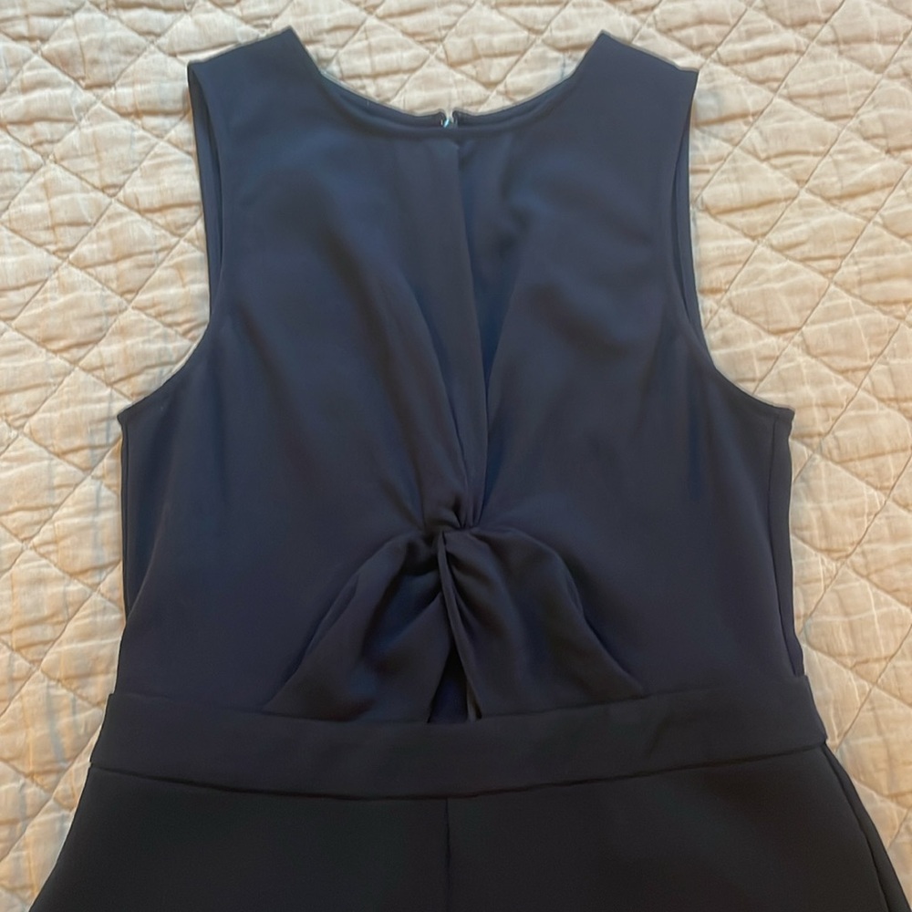 Navy Sleeveless Romper